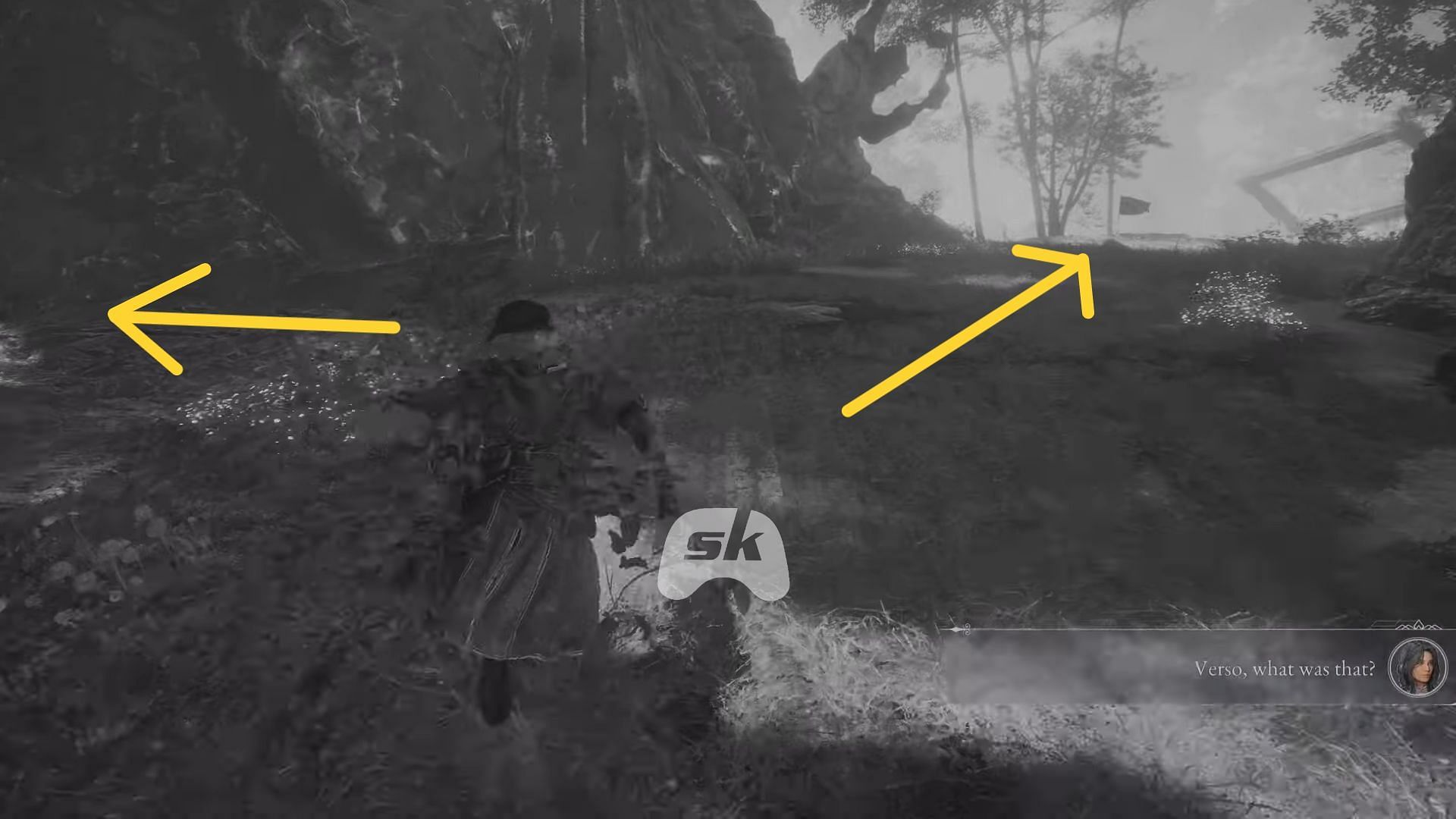 The split in the path (Image via Sportskeeda Gaming || Kepler Interactive)